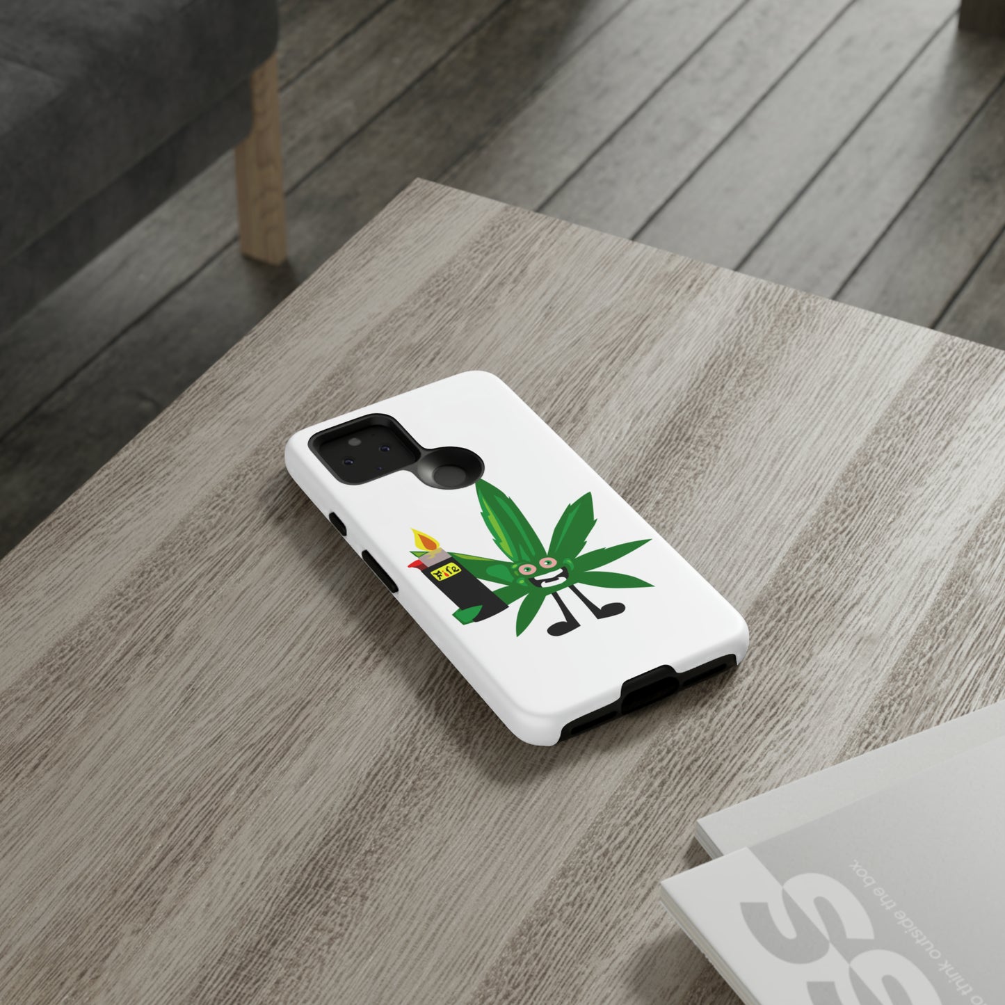 Weedy Boi Cannabis Cell Phone Case -- Rough and Tough Cover