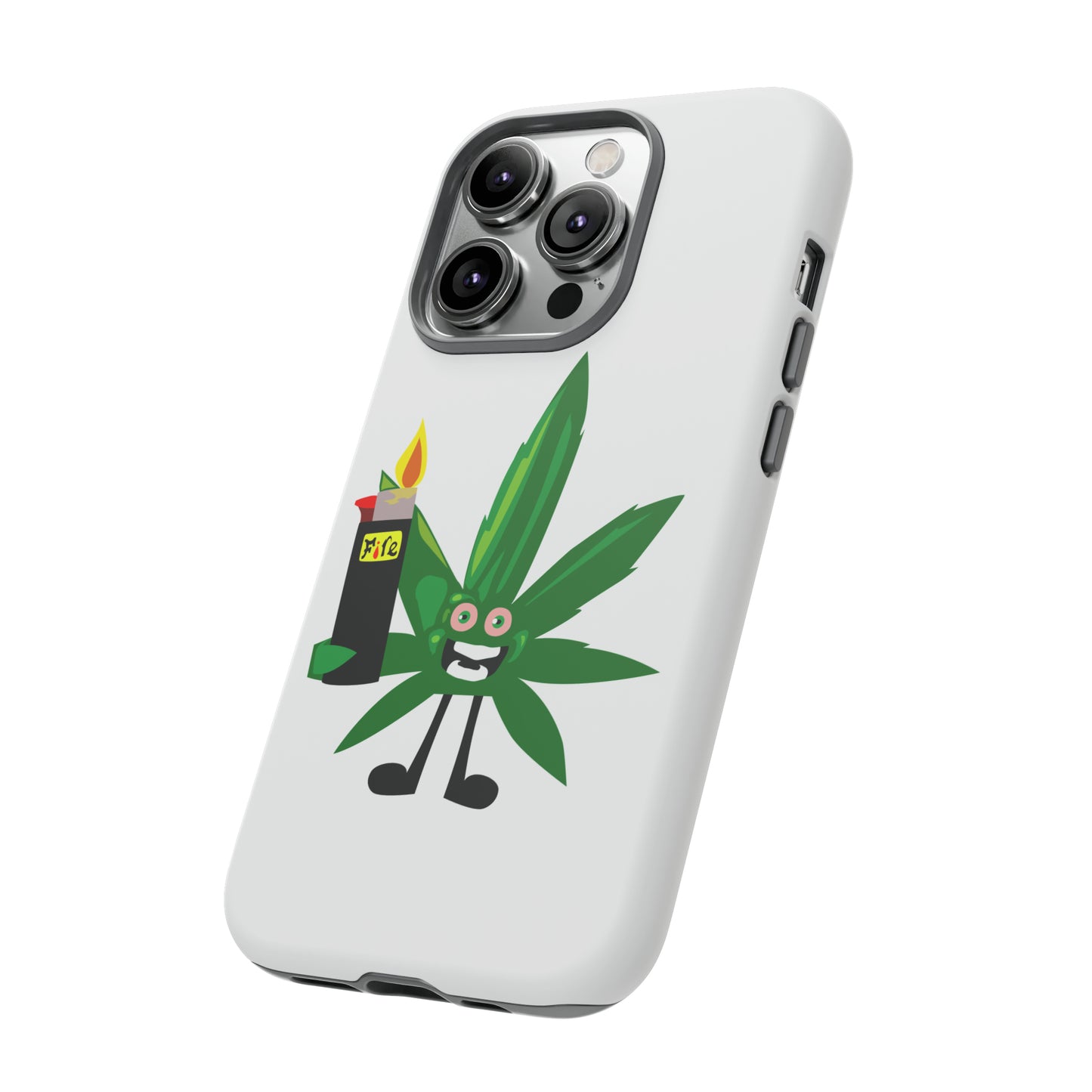 Weedy Boi Cannabis Cell Phone Case -- Rough and Tough Cover