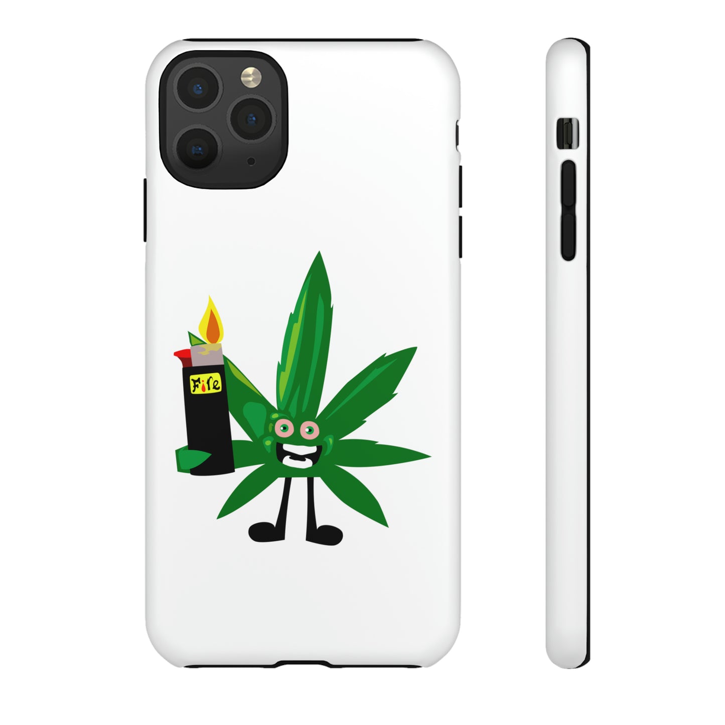 Weedy Boi Cannabis Cell Phone Case -- Rough and Tough Cover