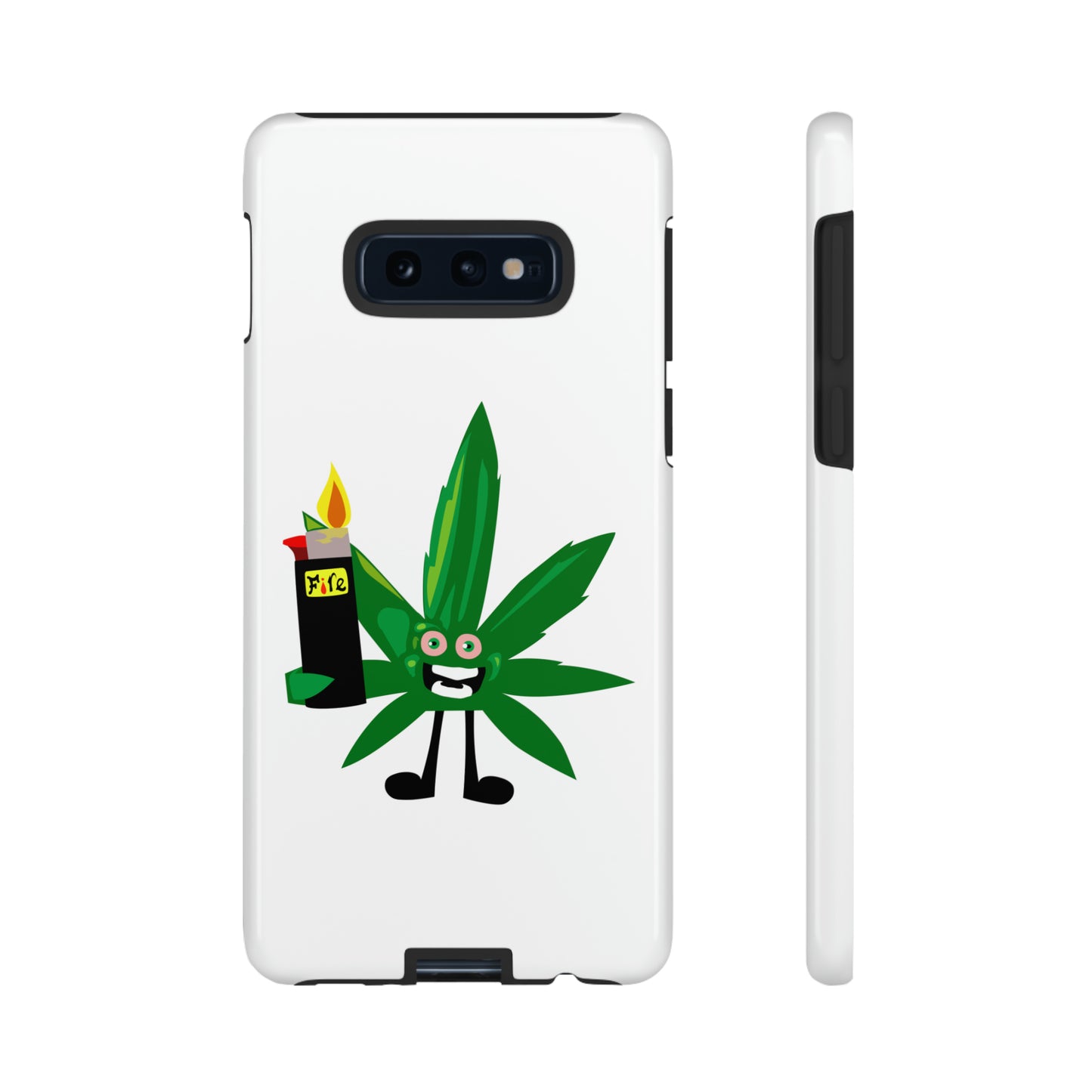 Weedy Boi Cannabis Cell Phone Case -- Rough and Tough Cover