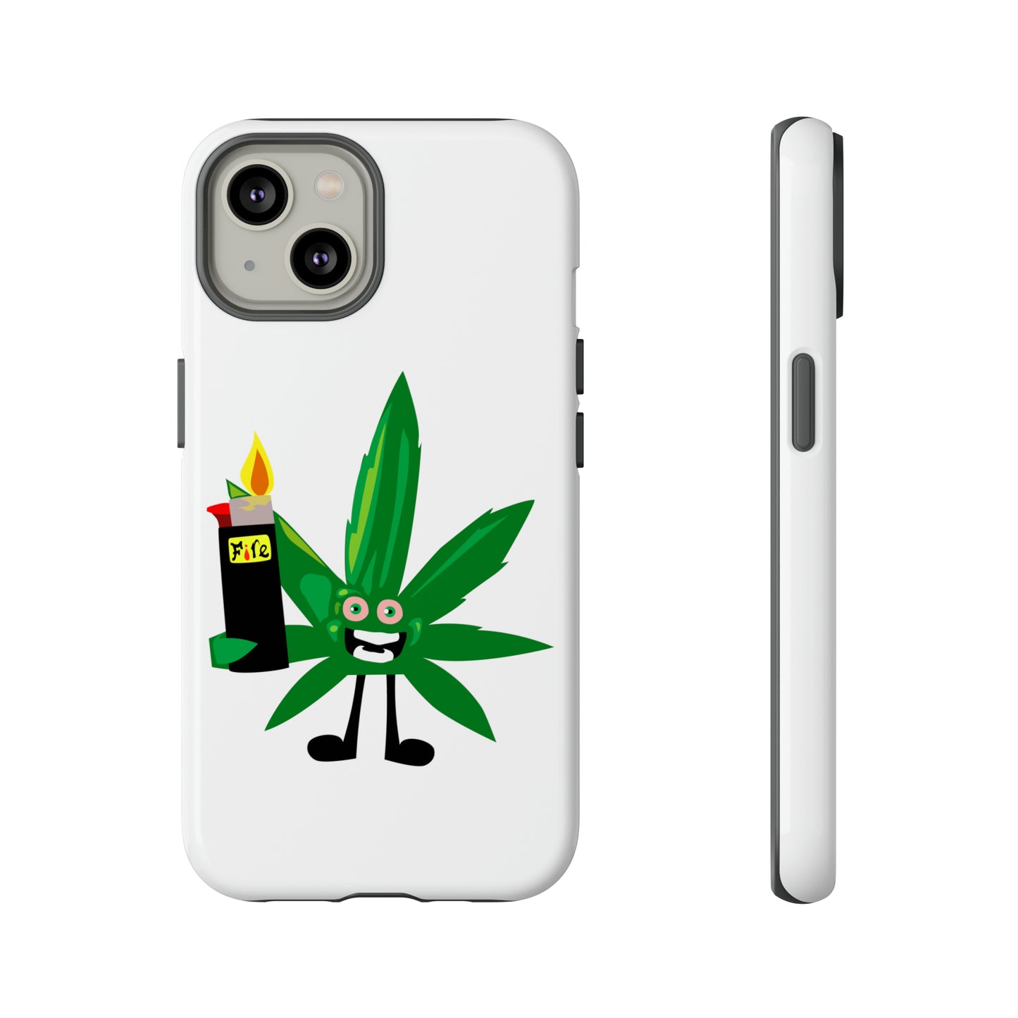 Weedy Boi Cannabis Cell Phone Case -- Rough and Tough Cover