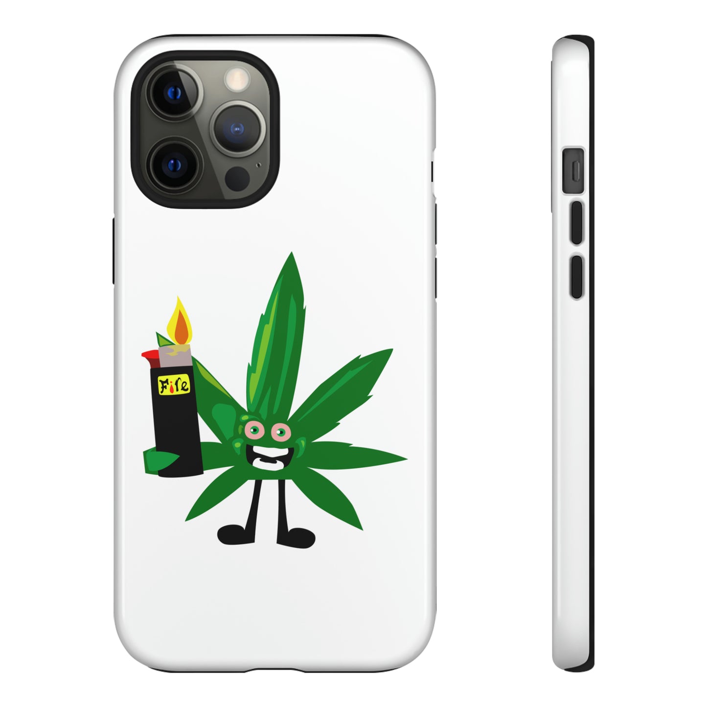 Weedy Boi Cannabis Cell Phone Case -- Rough and Tough Cover