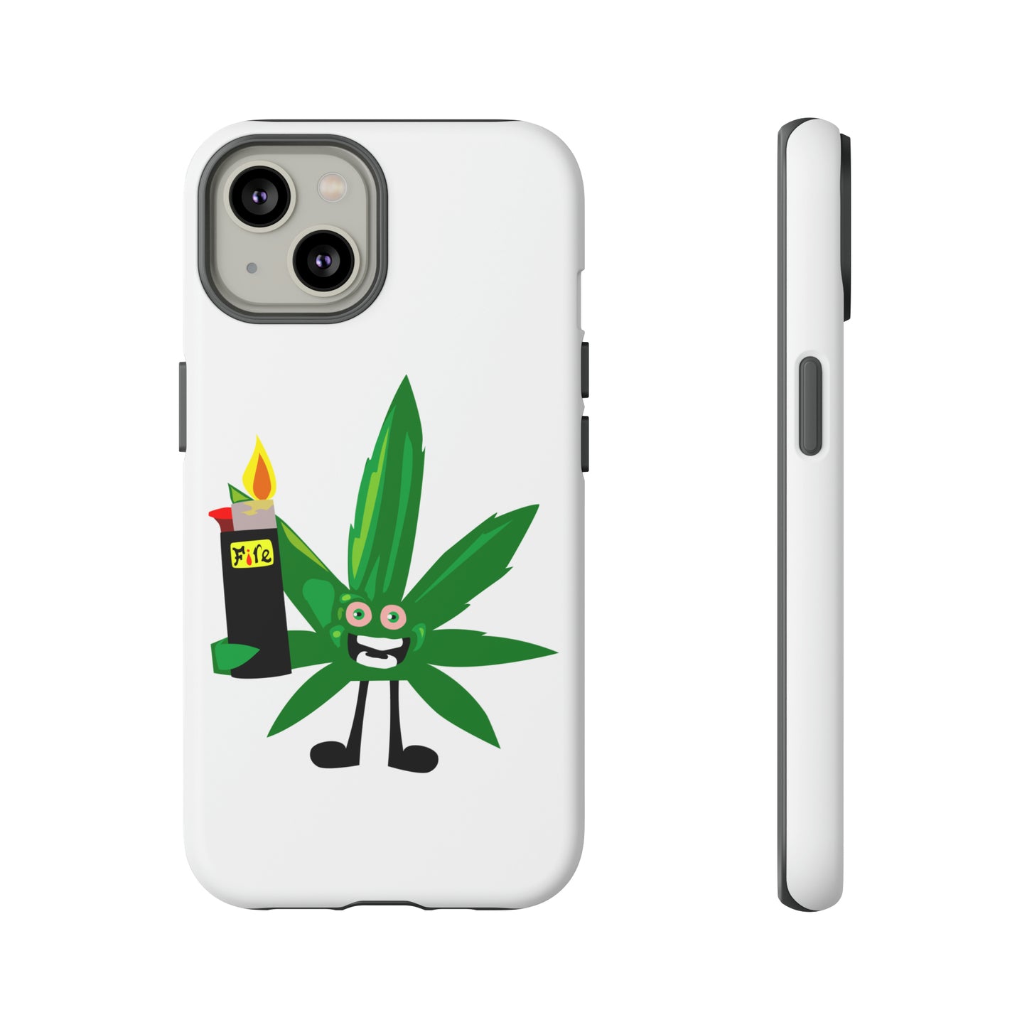 Weedy Boi Cannabis Cell Phone Case -- Rough and Tough Cover