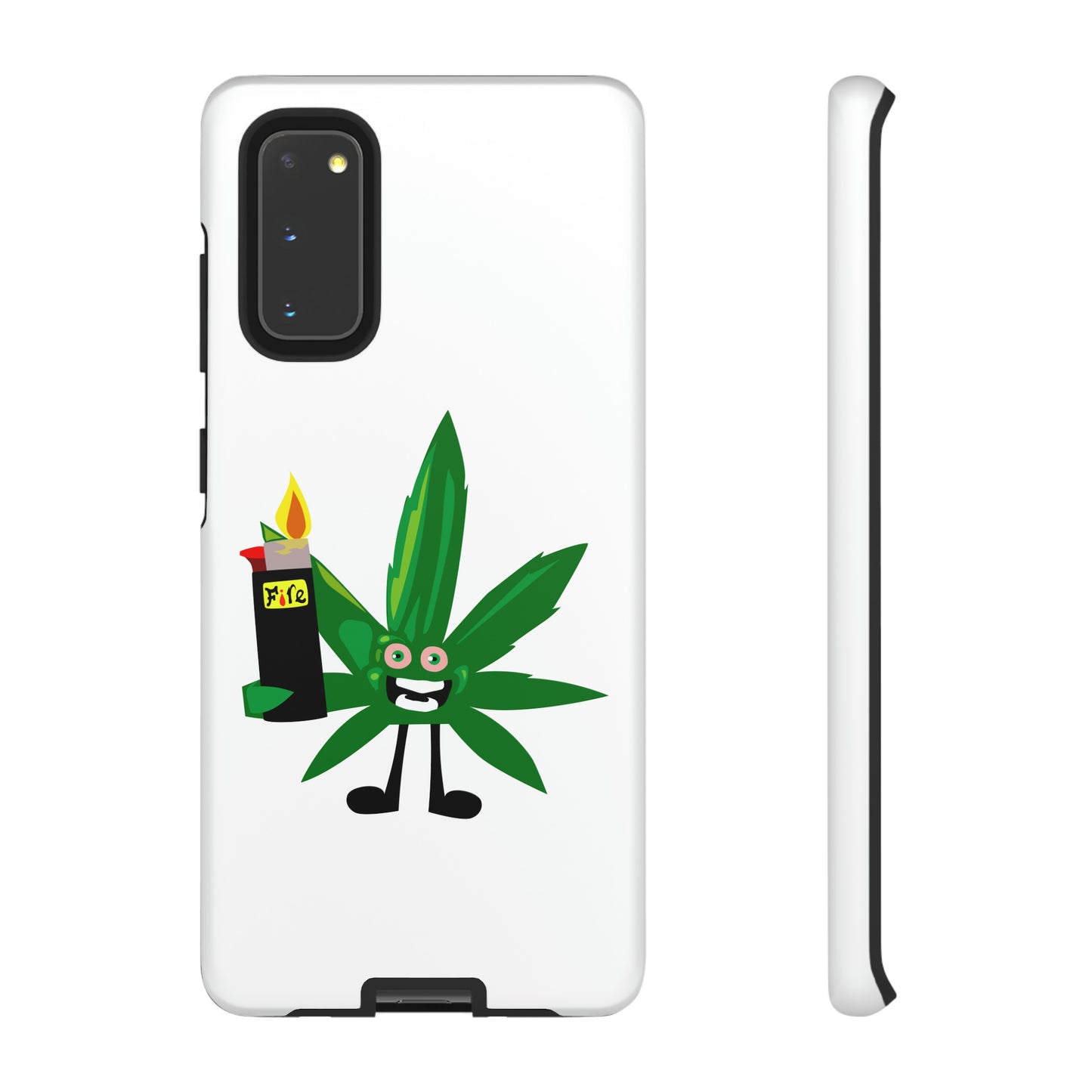 Weedy Boi Cannabis Cell Phone Case -- Rough and Tough Cover