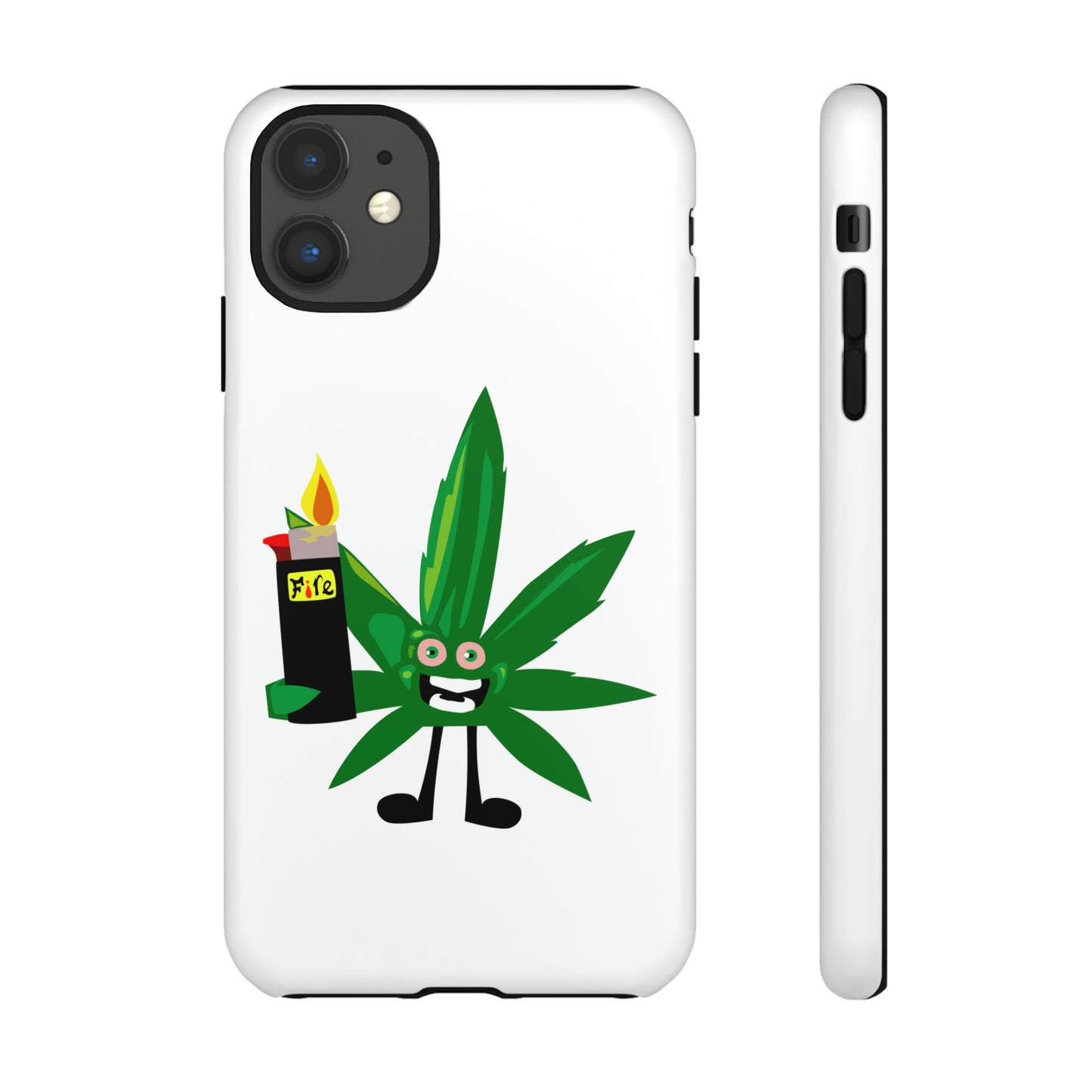 Weedy Boi Cannabis Cell Phone Case -- Rough and Tough Cover