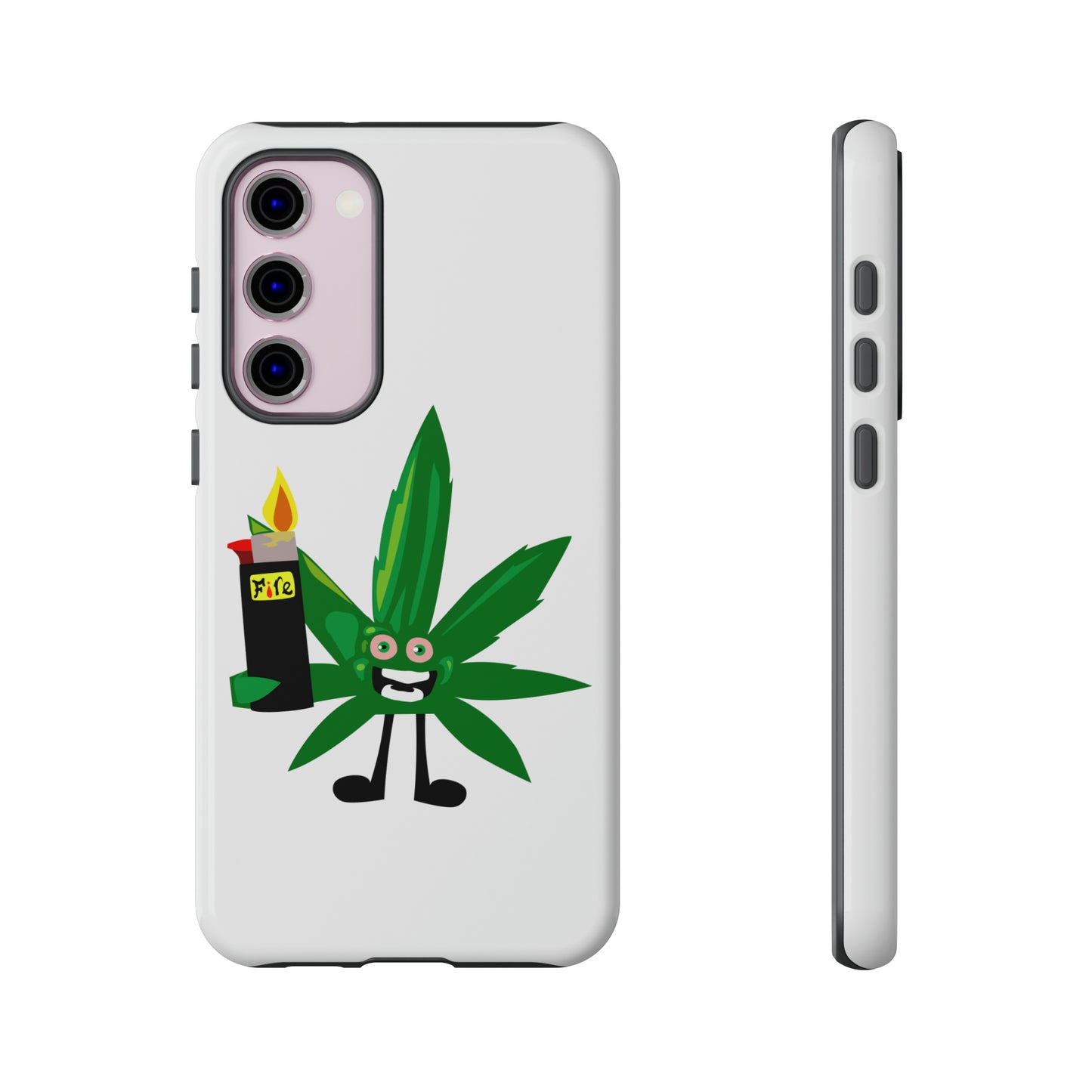 Weedy Boi Cannabis Cell Phone Case -- Rough and Tough Cover