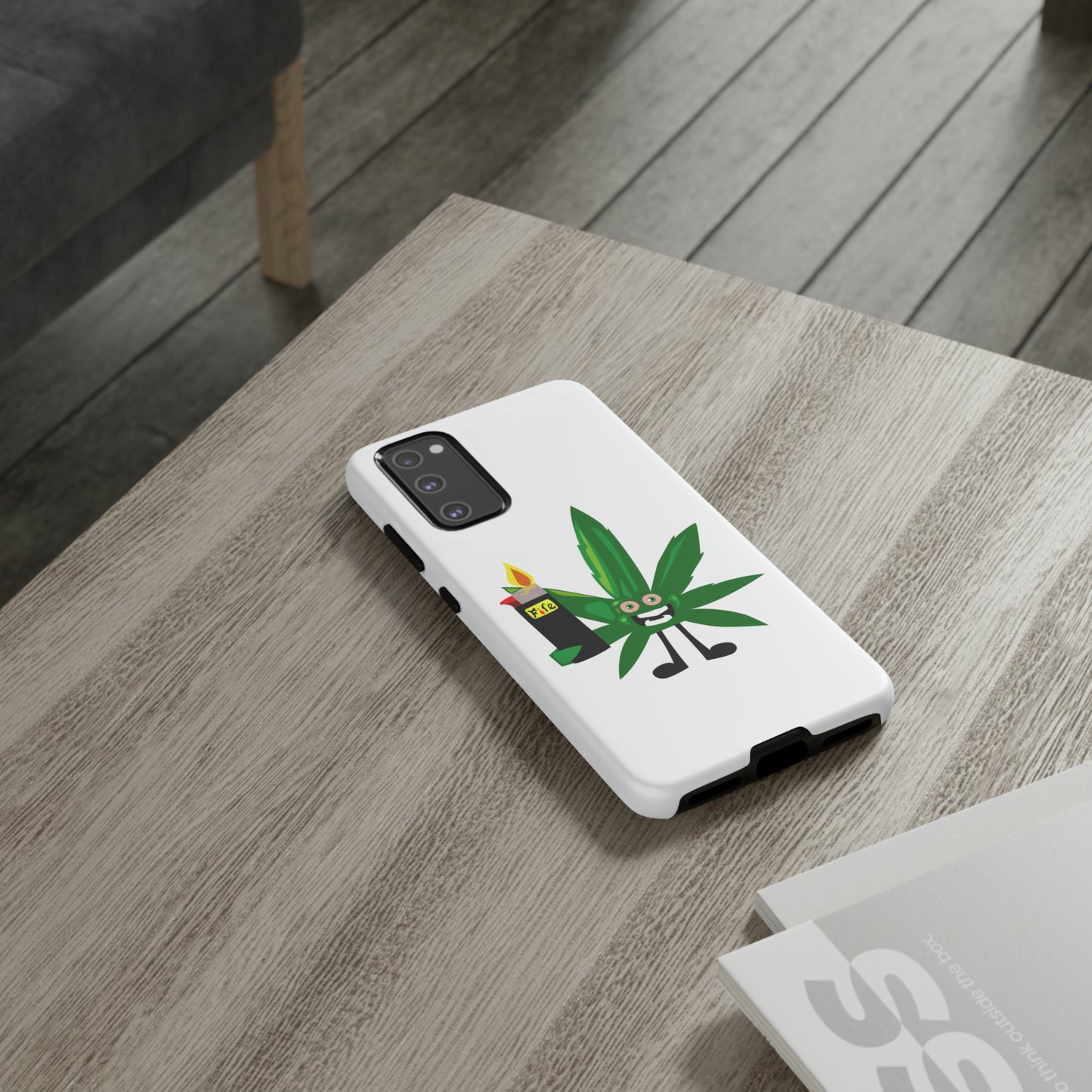 Weedy Boi Cannabis Cell Phone Case -- Rough and Tough Cover