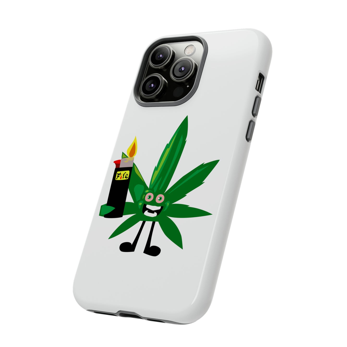 Weedy Boi Cannabis Cell Phone Case -- Rough and Tough Cover