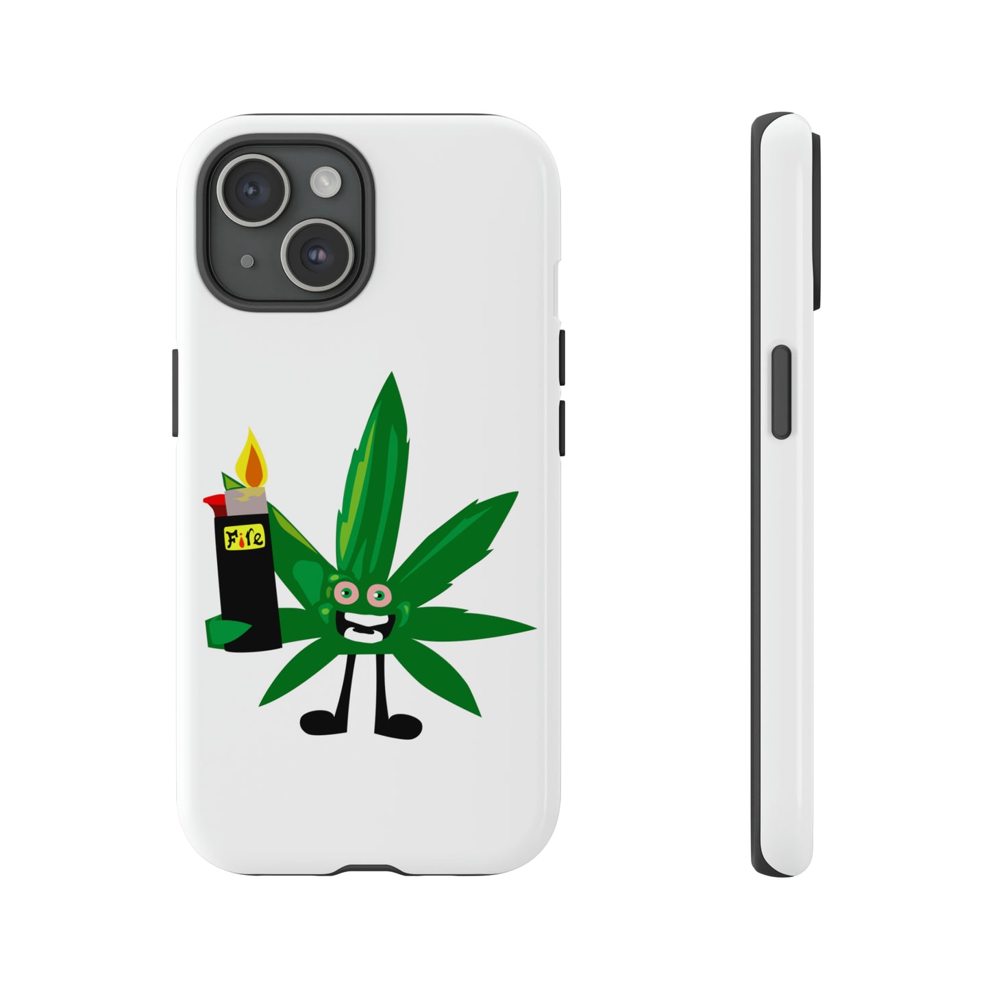 Weedy Boi Cannabis Cell Phone Case -- Rough and Tough Cover