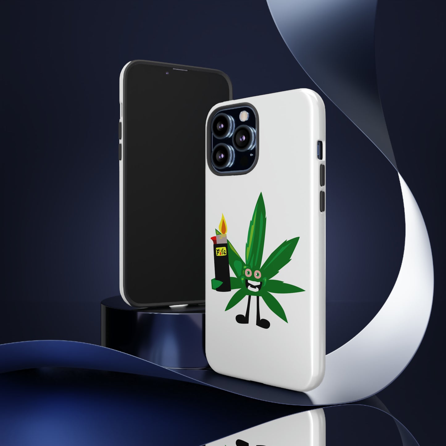 Weedy Boi Cannabis Cell Phone Case -- Rough and Tough Cover