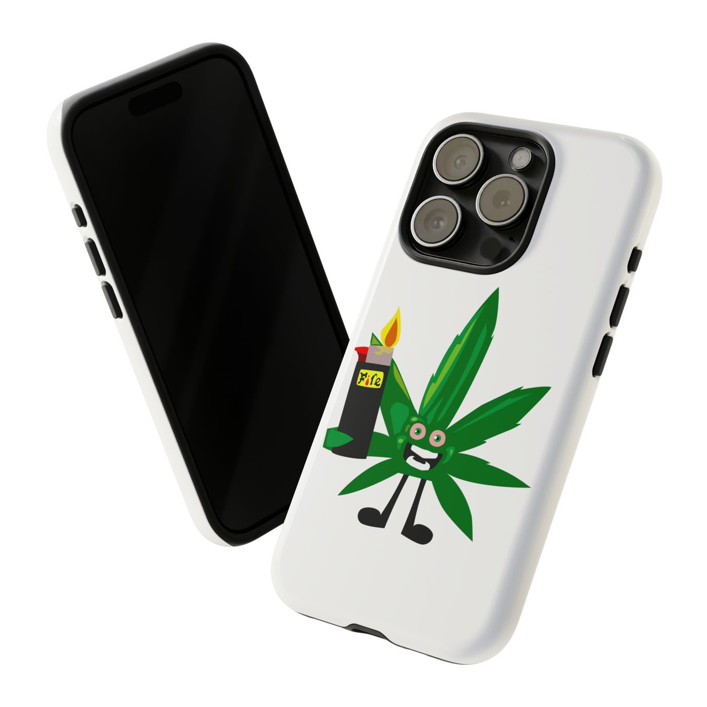 Weedy Boi Cannabis Cell Phone Case -- Rough and Tough Cover