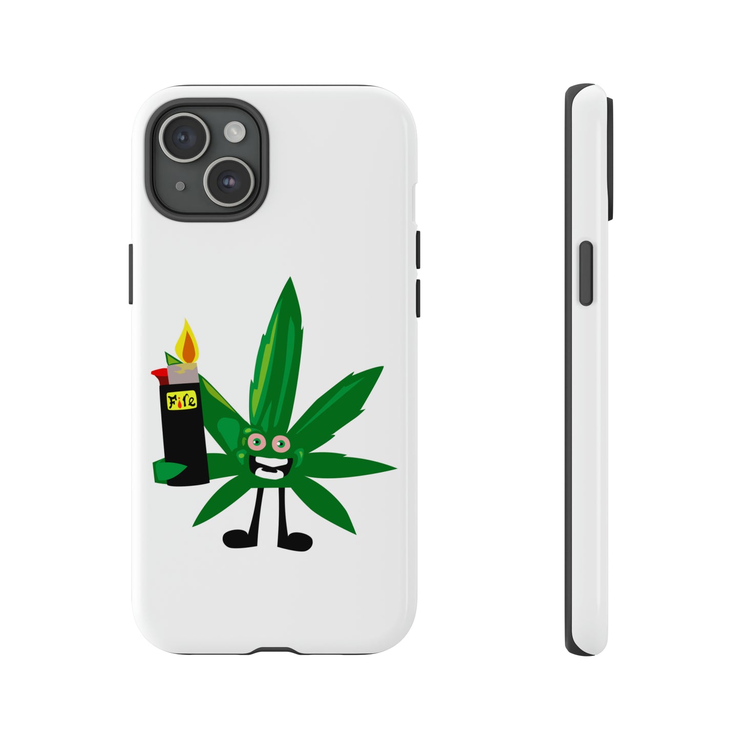 Weedy Boi Cannabis Cell Phone Case -- Rough and Tough Cover