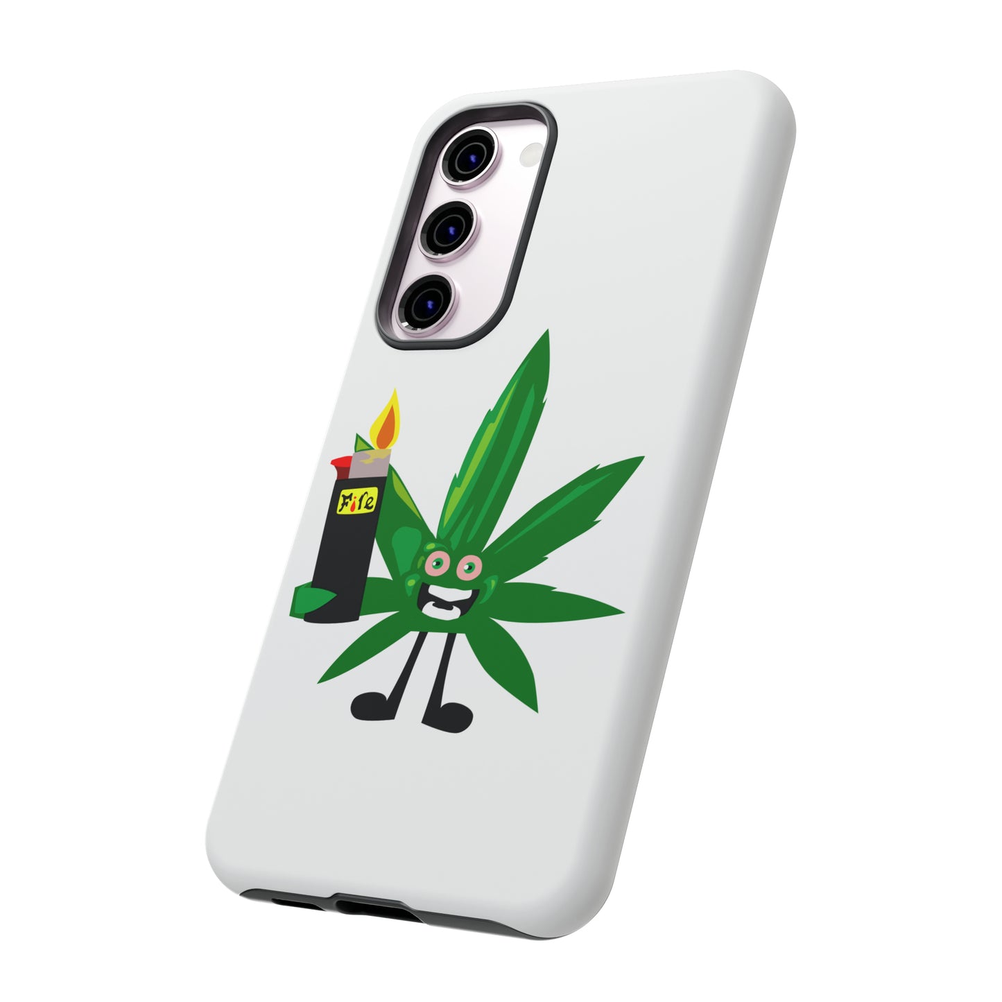 Weedy Boi Cannabis Cell Phone Case -- Rough and Tough Cover