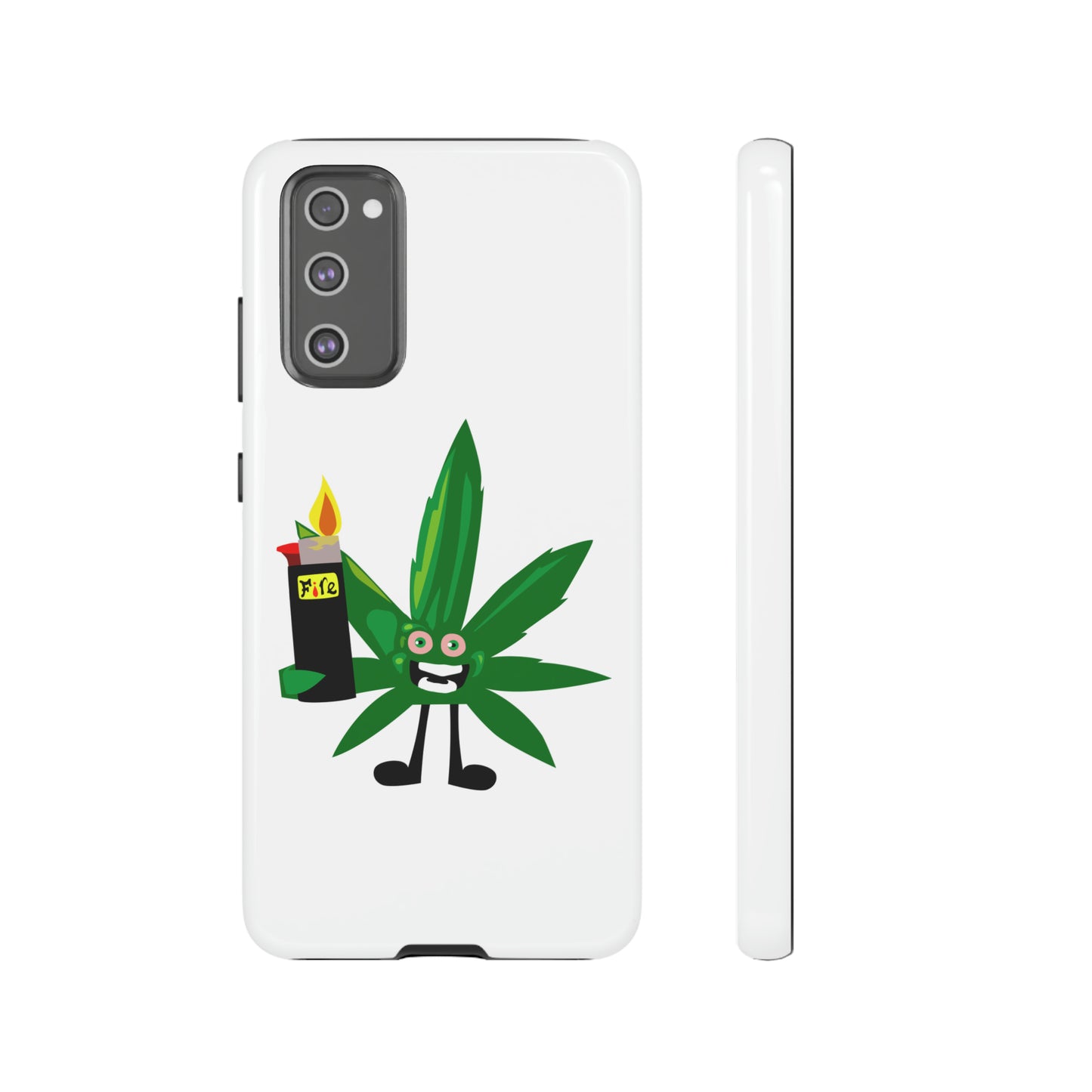 Weedy Boi Cannabis Cell Phone Case -- Rough and Tough Cover