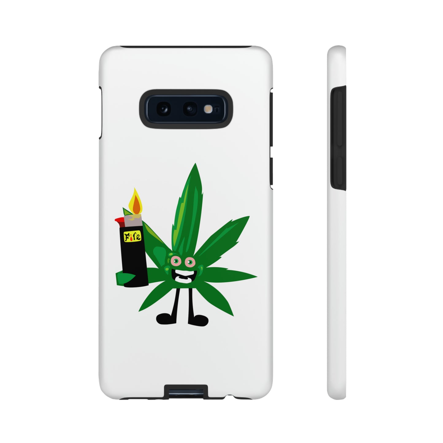 Weedy Boi Cannabis Cell Phone Case -- Rough and Tough Cover