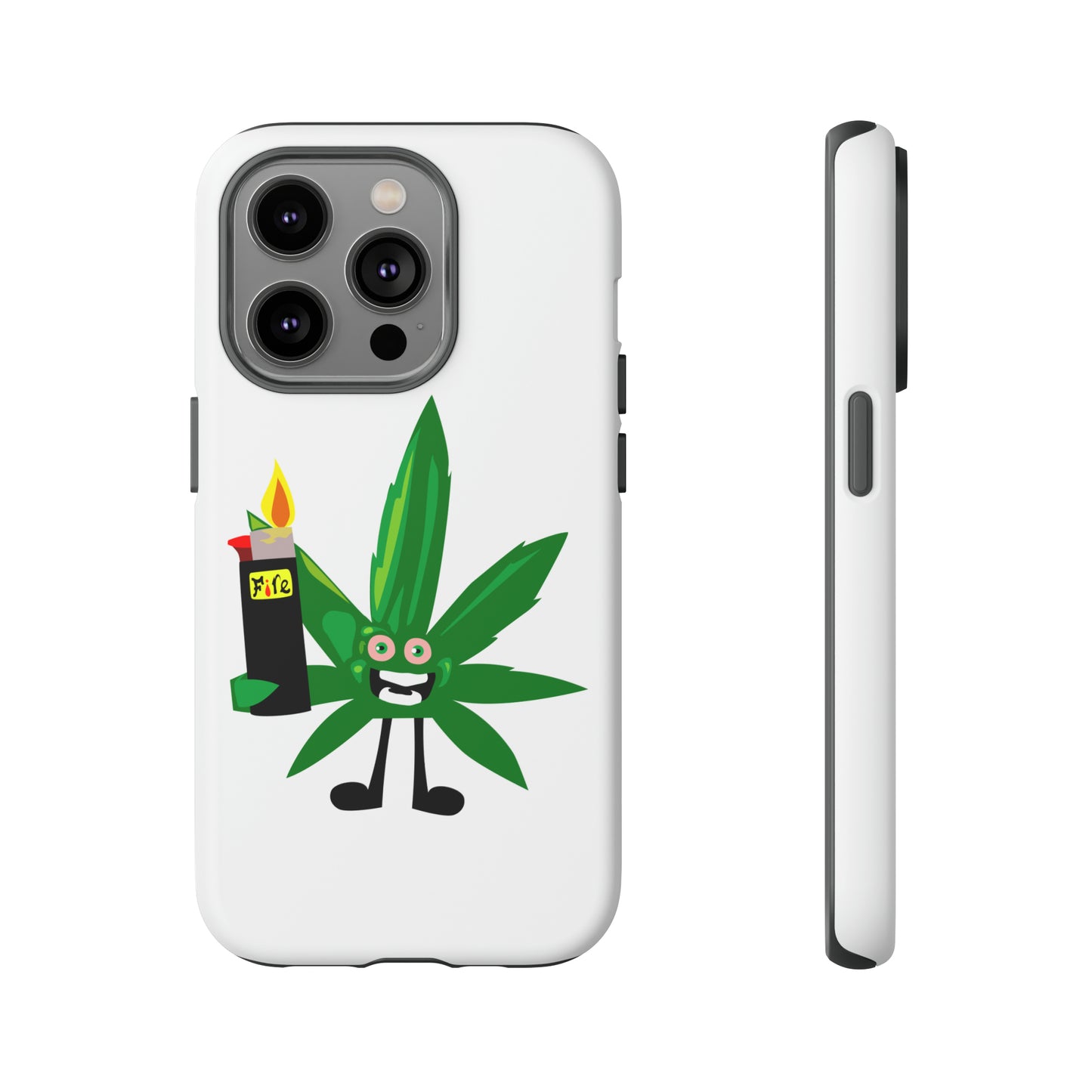 Weedy Boi Cannabis Cell Phone Case -- Rough and Tough Cover