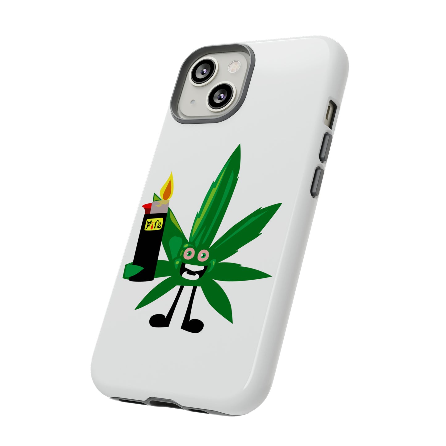 Weedy Boi Cannabis Cell Phone Case -- Rough and Tough Cover