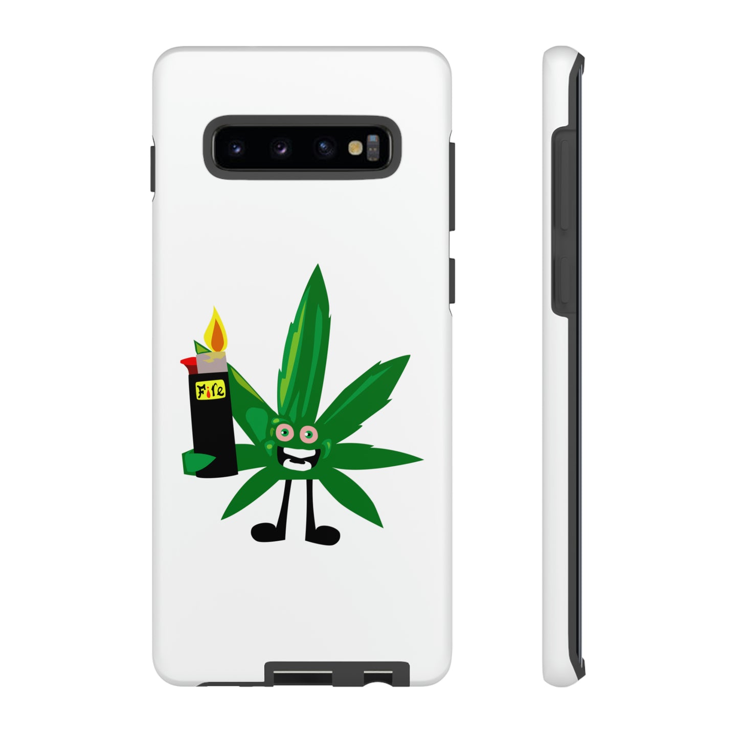 Weedy Boi Cannabis Cell Phone Case -- Rough and Tough Cover