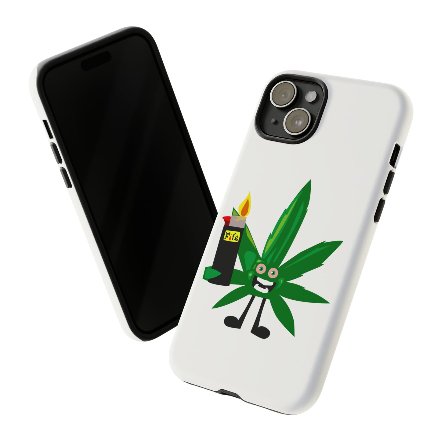 Weedy Boi Cannabis Cell Phone Case -- Rough and Tough Cover