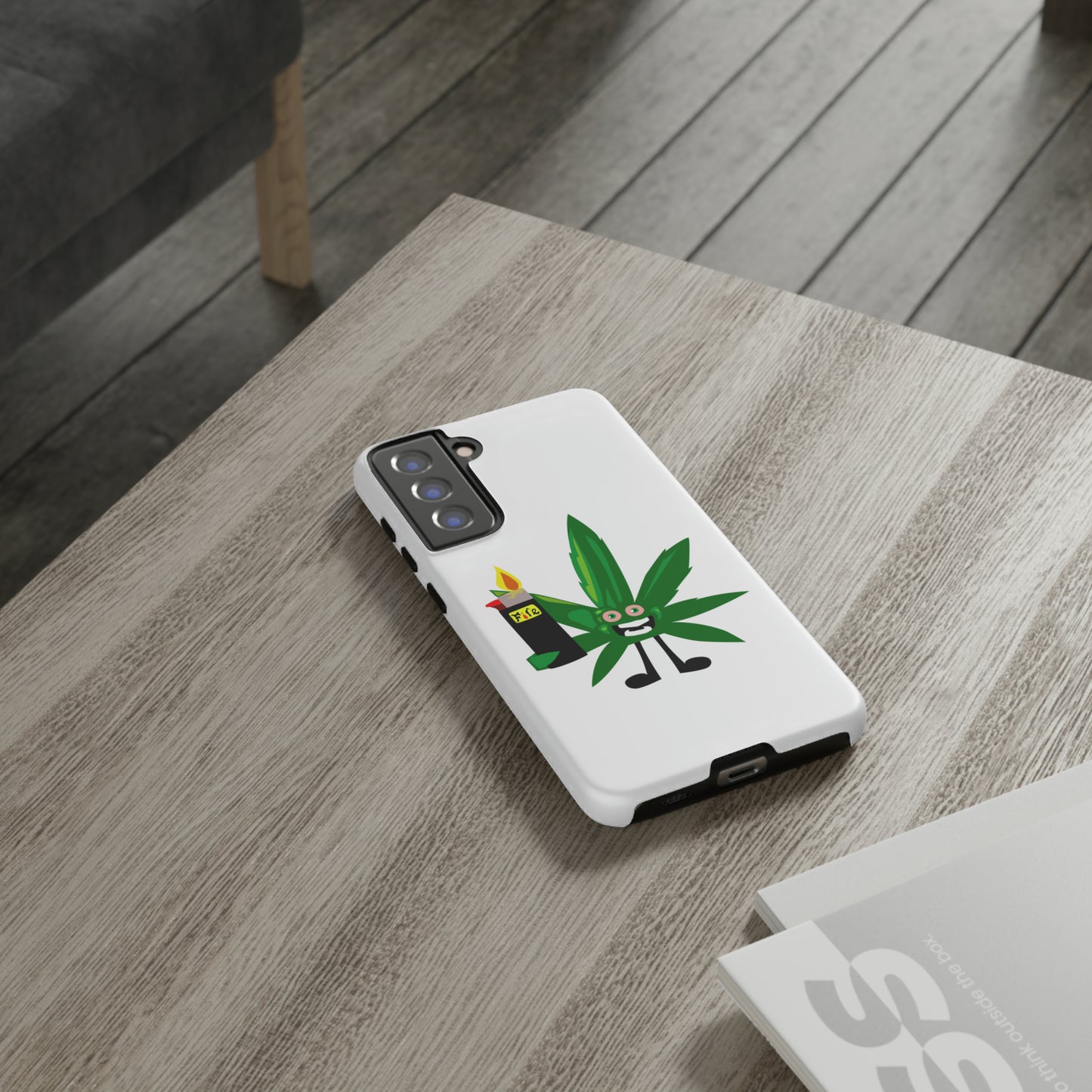 Weedy Boi Cannabis Cell Phone Case -- Rough and Tough Cover