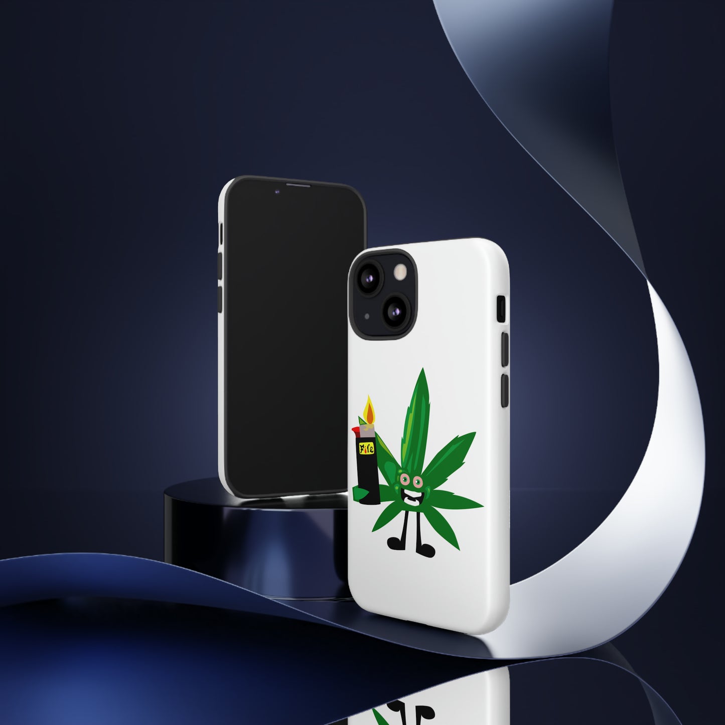 Weedy Boi Cannabis Cell Phone Case -- Rough and Tough Cover