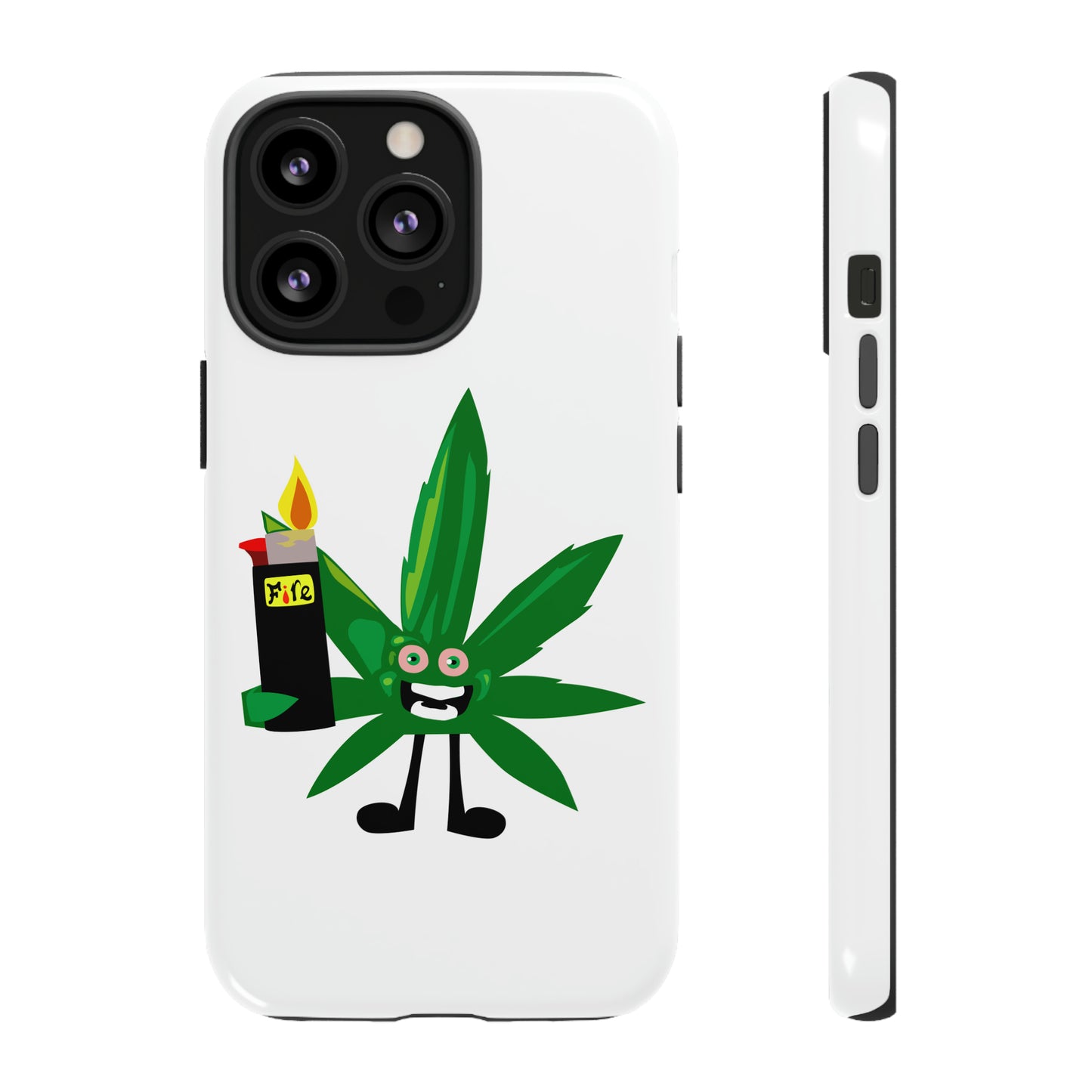 Weedy Boi Cannabis Cell Phone Case -- Rough and Tough Cover