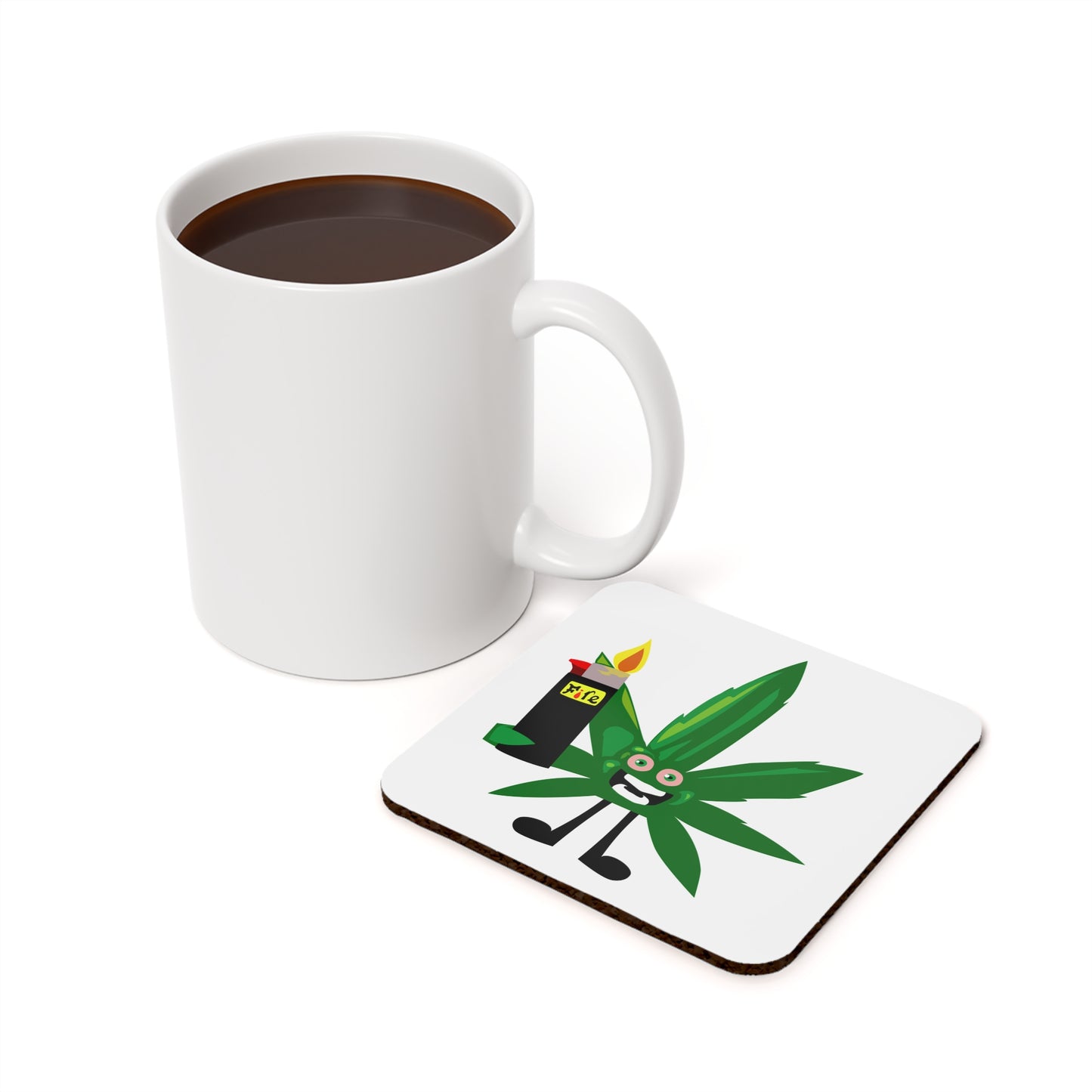 Smoky 420 Buddy Cannabis Coaster