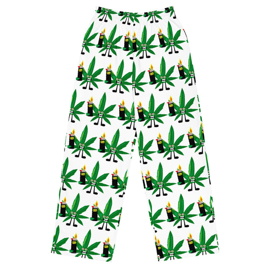 Weedy Boi Comfy Pajama Pants Smoky Friend Lounge Wear