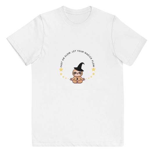 Sloth Yoga Magick T-Shirt Youth Sizes