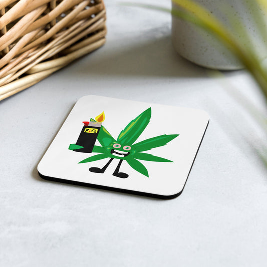 Smoky 420 Cannabis Buddy Coaster