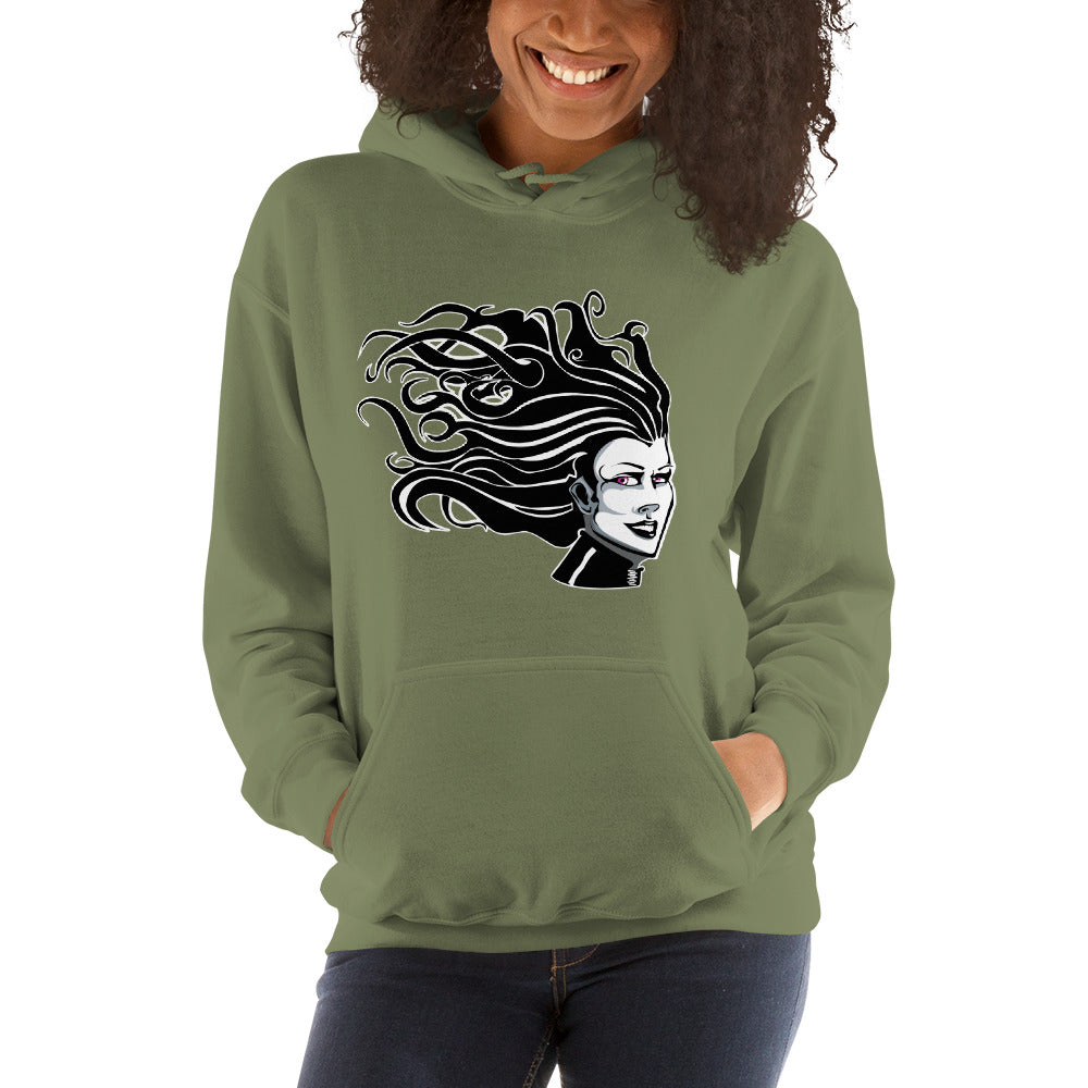 Witchy Medusa Heavyweight Sweatshirt Hoodie